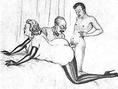 Německé porno herečky Žárlivý lesbičky v poloze 69 je přes punčocháče
